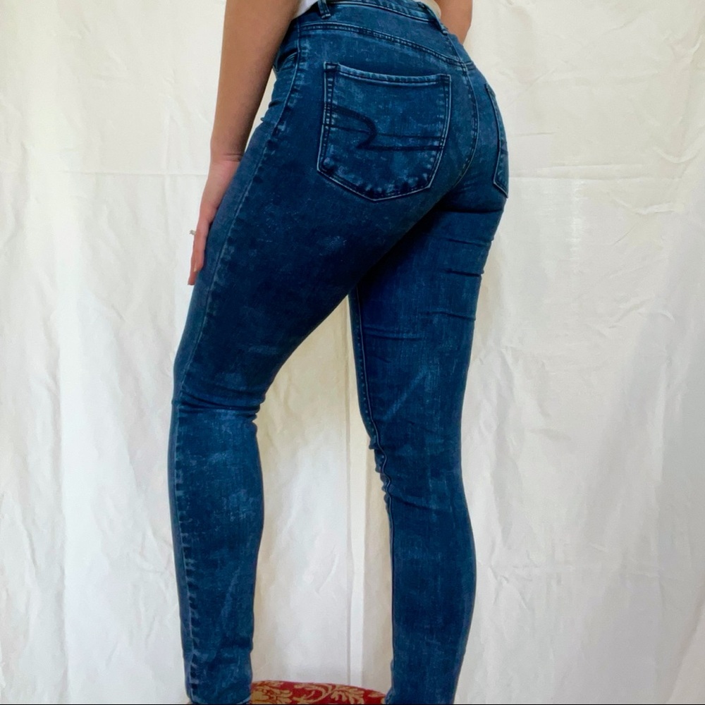 American eagle sky high jegging